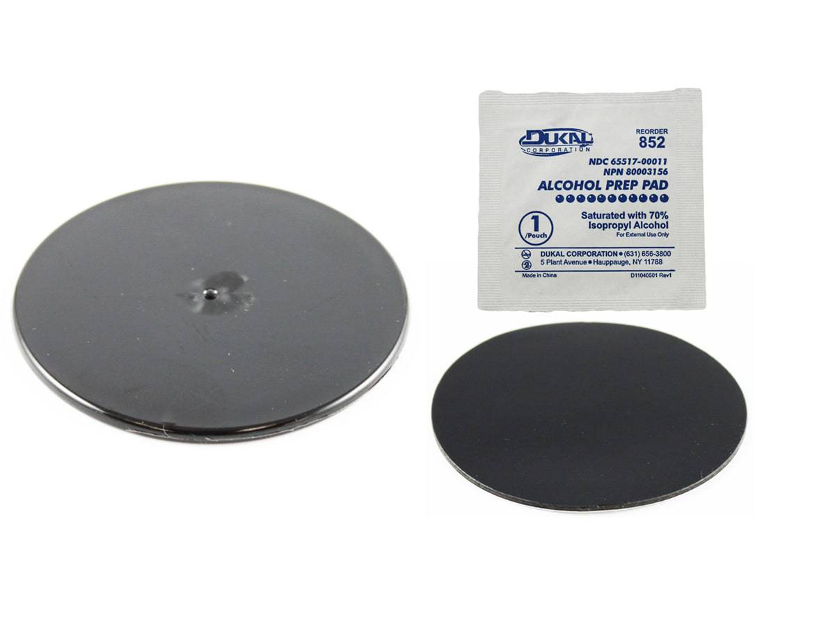 RAM® Black 3" Adhesive Plate for Suction Cups - RAP-350-3BU - OC Mounts