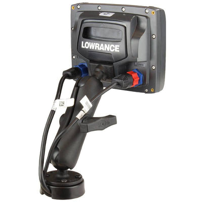 RAM Small Cable Manager for 2 5/8" Round Plates with AMPs Hole Pattern - RAP-403U - OC Mounts