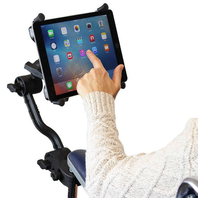 Tough-Claw™ with Extension Arm and Round Ball Base - RAP-418-400-PA-202U - OC Mounts