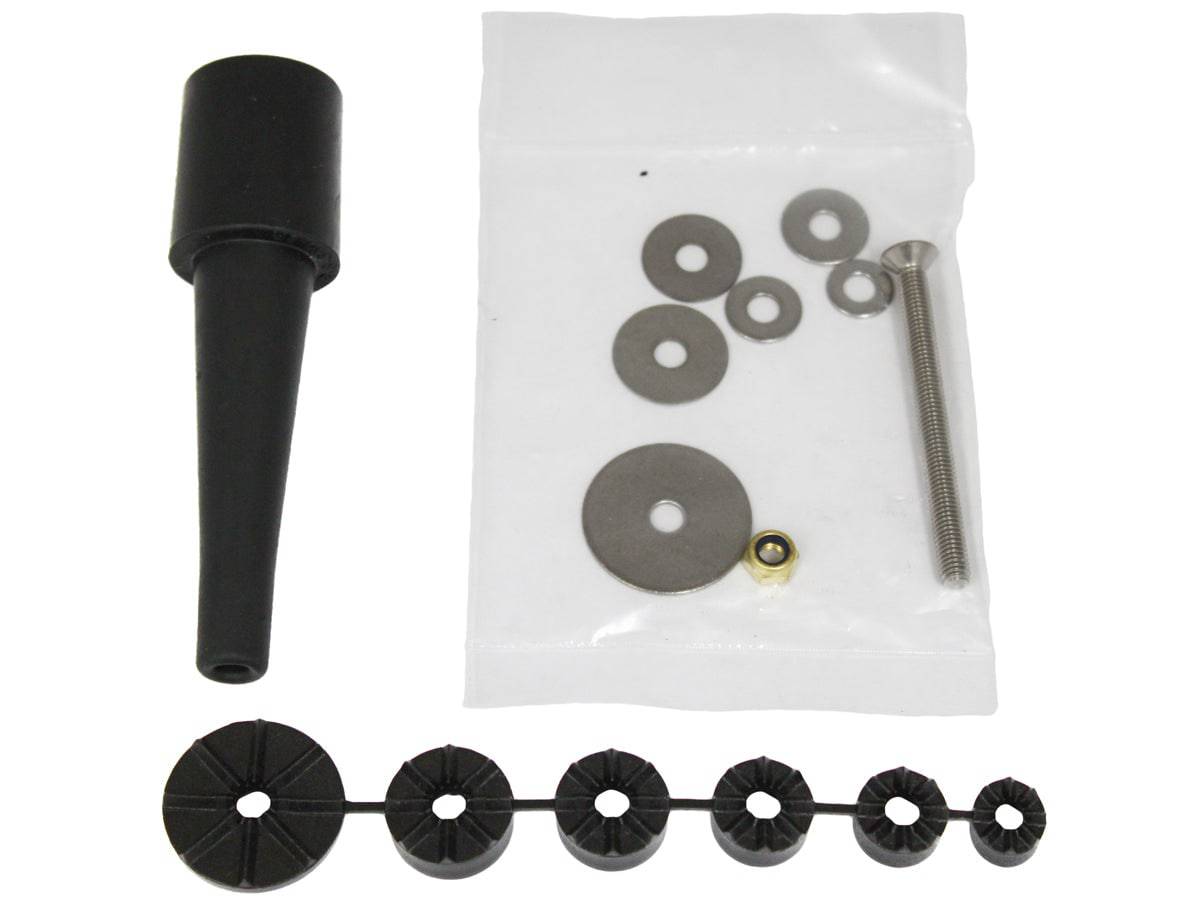 Fork Stem Mount Hardware Pack with Rubber Expansion Plug - RAM-HAR-B-342U - OC Mounts