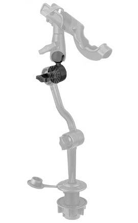 RAM ROD® Female Ratchet Adapter with 1.5" Ball - RAM-114BGU - OC Mounts