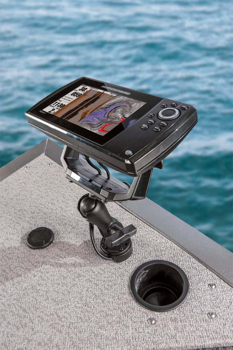 RAM Small Cable Manager for 2 5/8" Round Plates with AMPs Hole Pattern - RAP-403U - OC Mounts