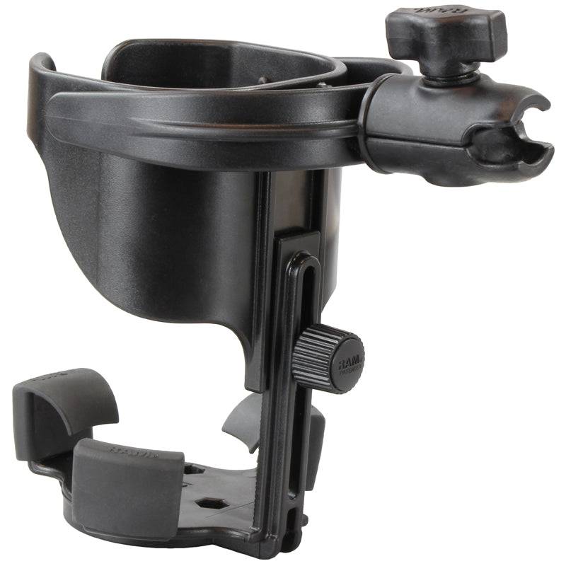 RAM Level Cup™ XL with Single Socket for B Size 1" Ball - RAP-B-417-200-1U - OC Mounts