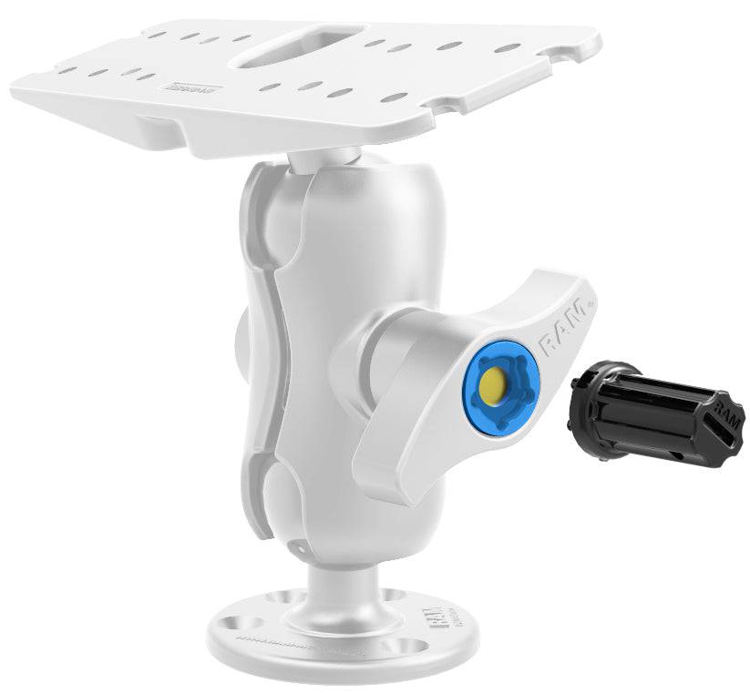 5 RAM® Pin-Lock™ Security Nut and Key Knob for 2.25"/3.38" Diameter D/E Size Arms - RAP-S-NUT5-5U - OC Mounts