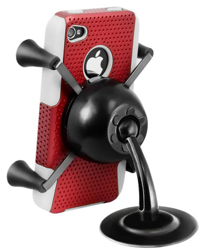 RAM Lil Buddy™ Adhesive Stick Base Mount with Universal RAM® X-Grip® Cell Phone Cradle - RAP-SB-180-UN7U - OC Mounts