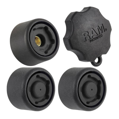 RAM® Pin-Lock™ Security Knob Kit for the RAM POD HD™ - RAP-S-KNOB-316HD - OC Mounts