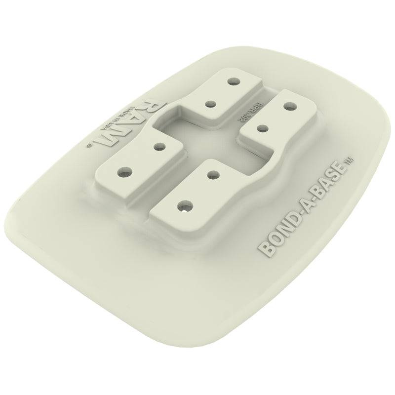 RAM Grey Bond-A-Base™ For Inflatable Rafts - RAP-398-GRYU - OC Mounts