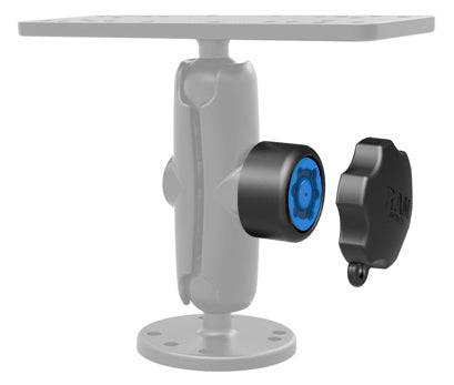 6 RAM® Pin-Lock™ Security Knob and Key Knob for 1" Diameter B Size Arms - RAP-S-KNOB3-6U - OC Mounts