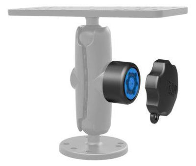 6 RAM® Pin-Lock™ Security Knob and Key Knob for 1" Diameter B Size Arms - RAP-S-KNOB3-6U - OC Mounts