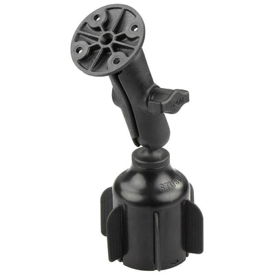 RAM Stubby™ Cup Holder Mount with Round Plate Adapter - RAP-B-299-4-202U - OC Mounts