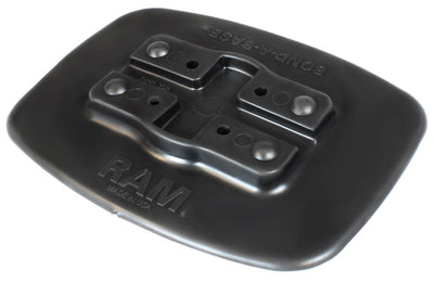 RAM Black Bond-A-Base™ For Inflatable Rafts - RAP-398-BLKU - OC Mounts