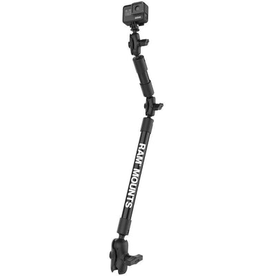 30" Tough-Pole™ Camera Mount with C-Size 1.5" Socket Arm - RAP-201-B-12-4-A-GOP1 - OC Mounts