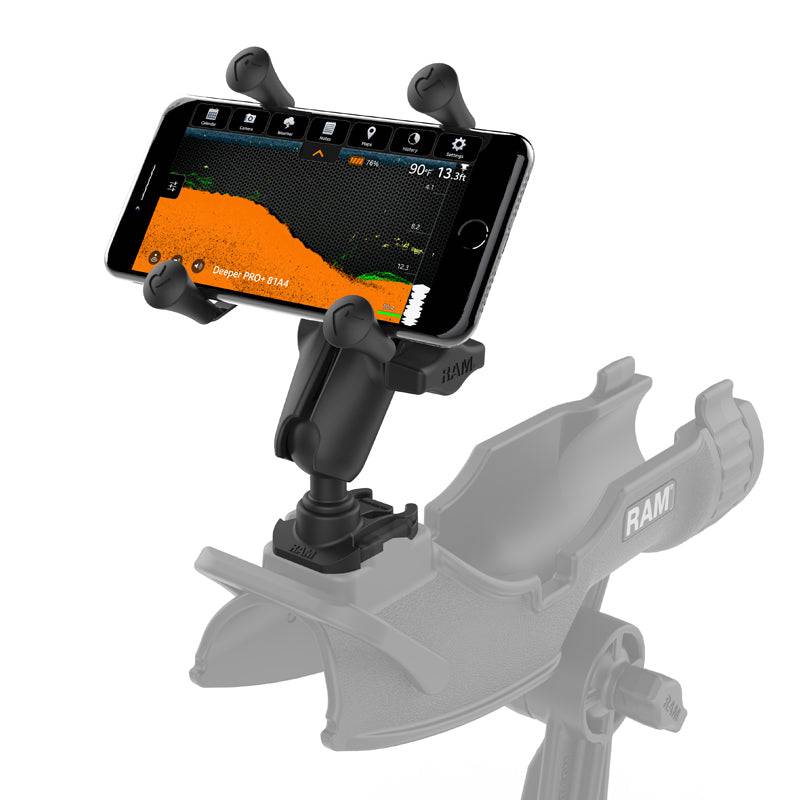 RAM® Ball Adapter for GoPro® Bases with RAM® X-Grip® Phone Holder - RAP-B-GOP2-UN7U - OC Mounts