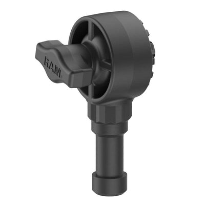 RAM ROD® 2" Long Spline Post with Knob - RAP-114-P2U - OC Mounts