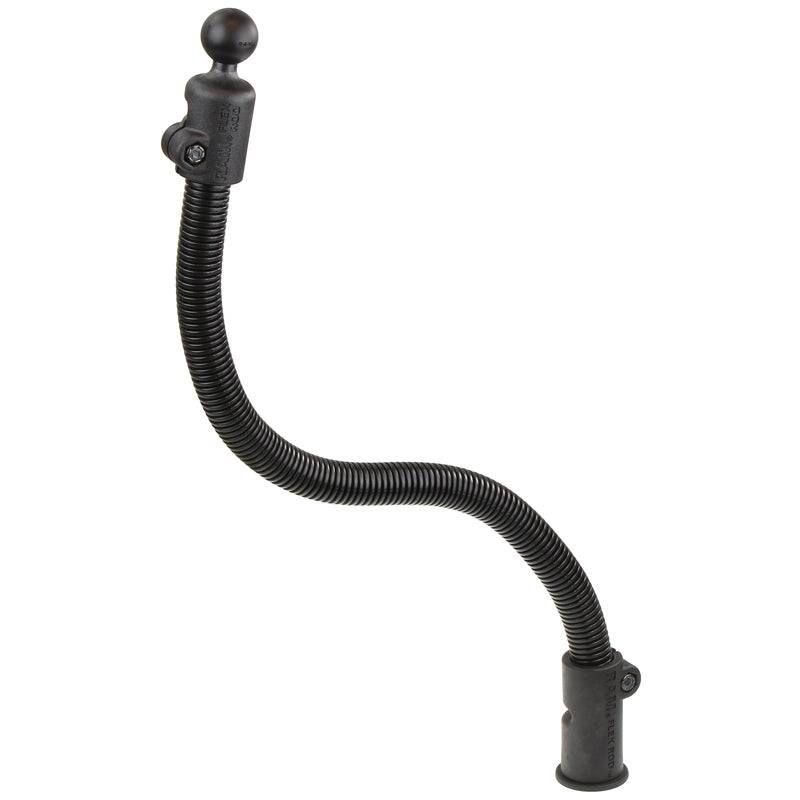 RAM Flex-Rod™ Track Mount with 18" Arm and B Size 1" Ball - RAP-B-TRA1-18U - OC Mounts