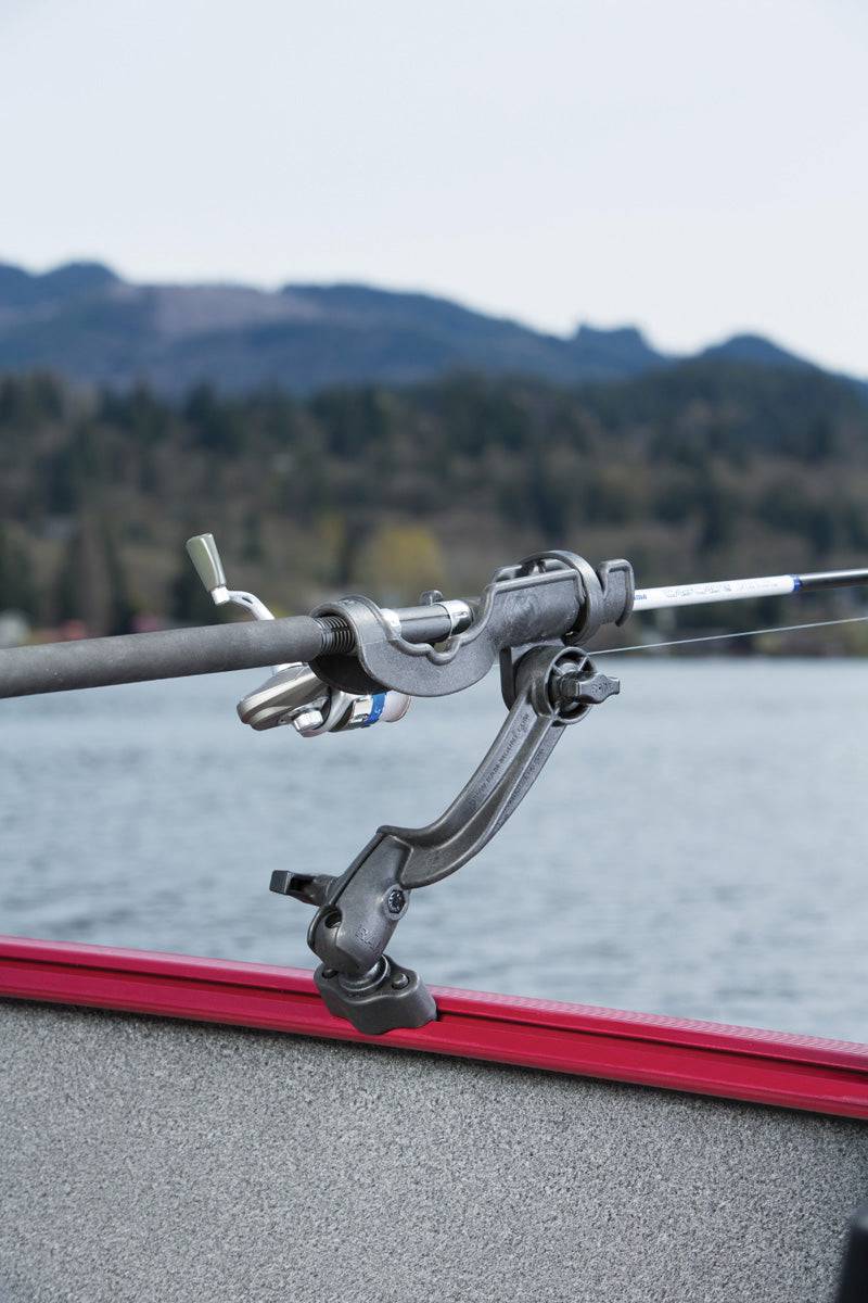 RAM ROD® 2000 Fishing Rod Holder with RAM ROD® Revolution Ratchet/Socket System (No Base) - RAM-114-RBNBU - OC Mounts
