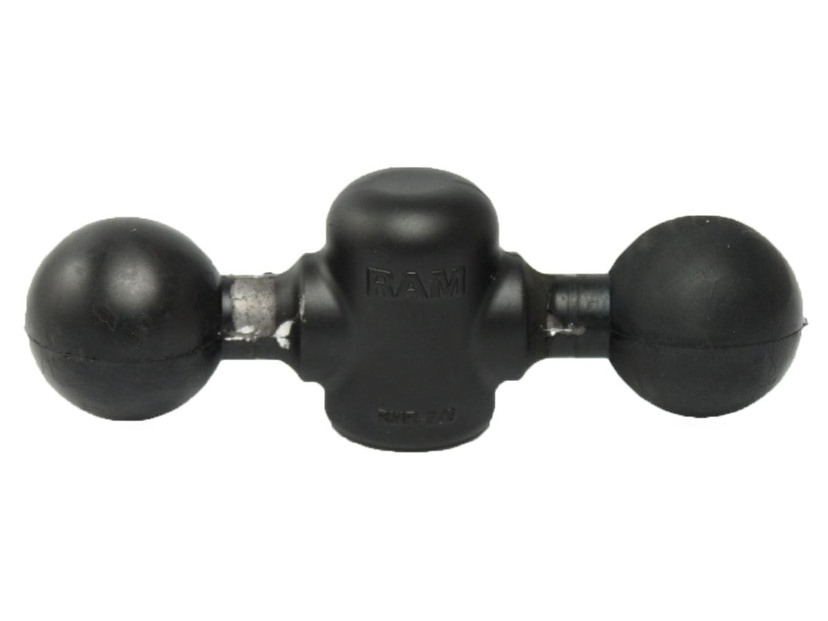 RAM C Size 1.5" Double Ball Adapter with 1/2" NPT Hole - RAM-217-3U - OC Mounts