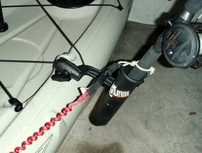 RAM-TUBE™ 2000 Holder with RAM ROD® Revolution Ratchet/Socket System and Round Flat Surface Base - RAM-301-RBU - OC Mounts