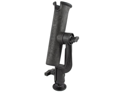 RAM-TUBE™ 2000 Holder with RAM ROD® Revolution Ratchet/Socket System and Round Flat Surface Base - RAM-301-RBU - OC Mounts