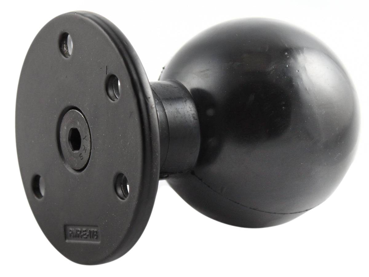 RAM® Large Round Plate with Ball & Steel Reinforced Bolt - RAM-E-202U-IN1 - OC Mounts