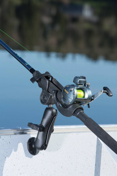 RAM ROD® 2000 Fishing Rod Holder with 1.5" Ball - RAM-117BU - OC Mounts