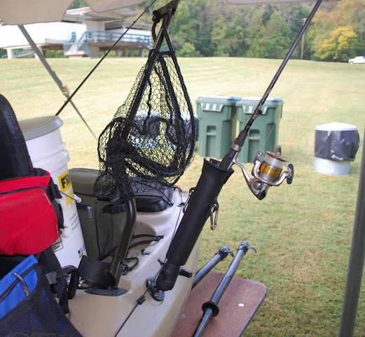 RAM-TUBE™ 2008 Fishing Rod Holder with Round Flat Surface Base - RAP-119U - OC Mounts