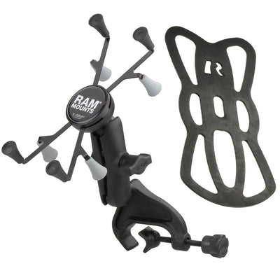 RAM® X-Grip® Mount with Yoke Clamp Base for 7"-8" Tablets - RAM-B-121-UN8U - OC Mounts