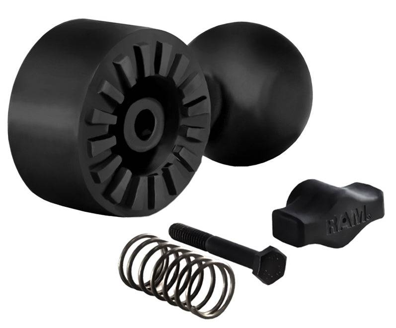 RAM ROD® Male Ratchet Adapter with 1.5" Ball - RAM-114BTU - OC Mounts