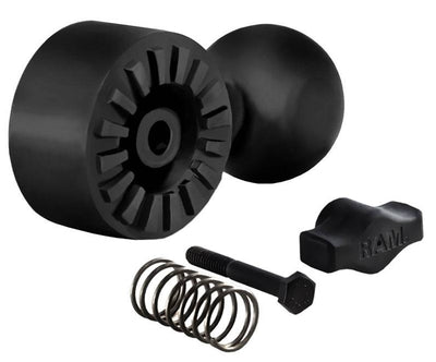 RAM ROD® Male Ratchet Adapter with 1.5" Ball - RAM-114BTU - OC Mounts