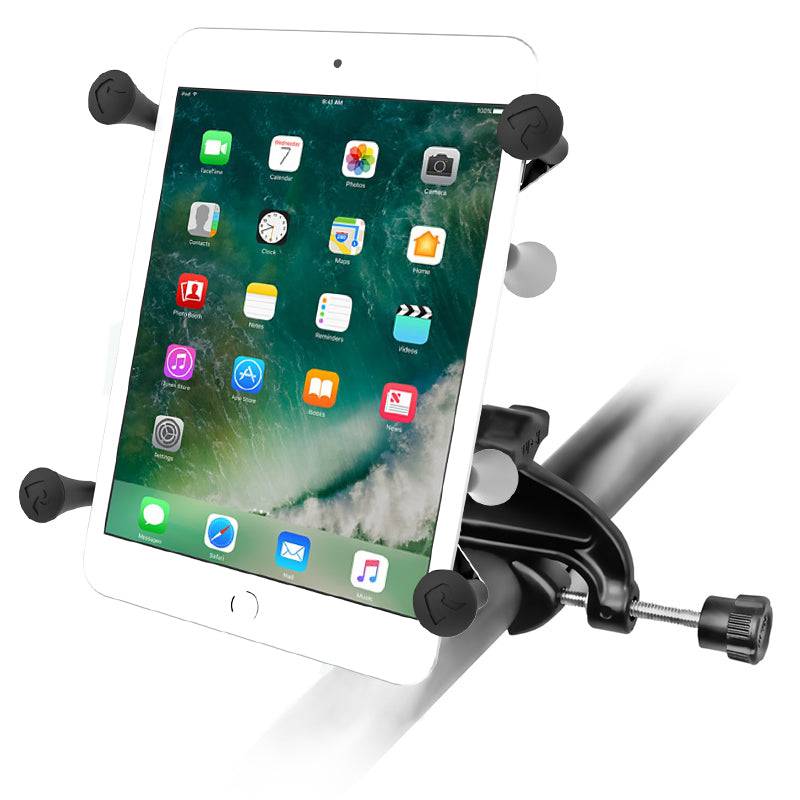 RAM® X-Grip® Mount with Yoke Clamp Base for 7"-8" Tablets - RAM-B-121-UN8U - OC Mounts