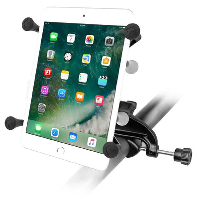 RAM® X-Grip® Mount with Yoke Clamp Base for 7"-8" Tablets - RAM-B-121-UN8U - OC Mounts