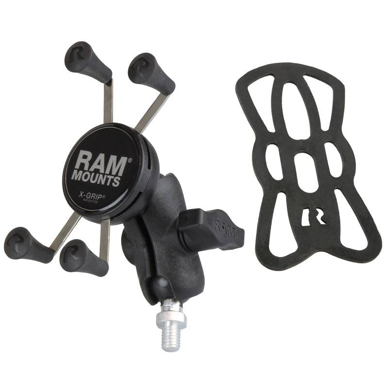 RAM® X-Grip® Phone Mount with 3/8"-16 Threaded Ball Base - RAP-B-236-A-UN7U - OC Mounts