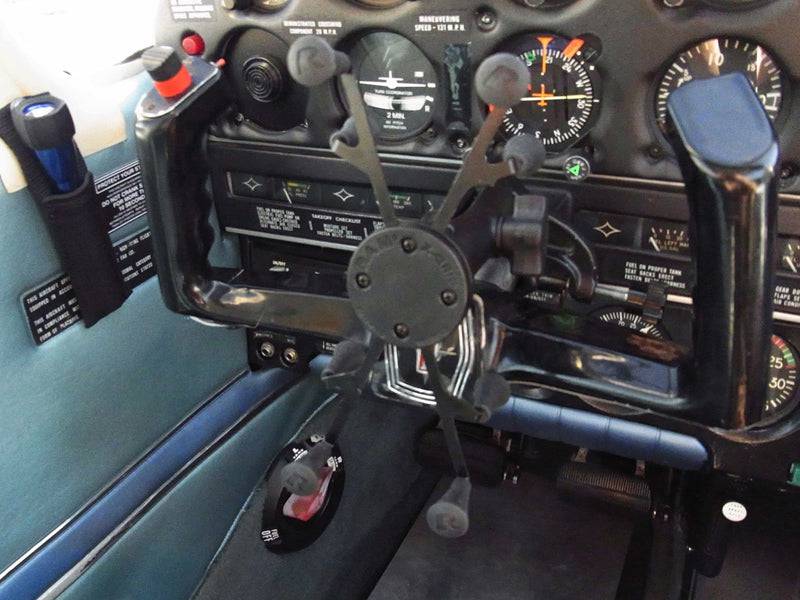 RAM® X-Grip® Mount with Yoke Clamp Base for 7"-8" Tablets - RAM-B-121-UN8U - OC Mounts