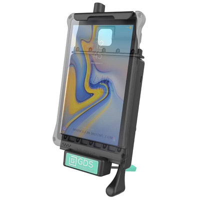 GDS® Vehicle Dock with Audio Cable for Samsung Tab A 8.0 (2018) SM-T387 - RAM-GDS-DOCKL-V2-SAM40-AUD1U - OC Mounts