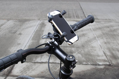 RAM® X-Grip® Phone Mount with RAM® EZ-Strap™ Rail Mount - RAP-SB-187-UN7U - OC Mounts