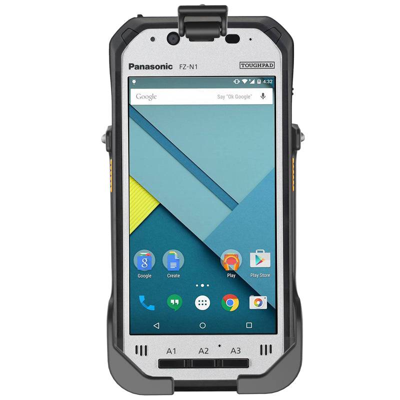 RAM® EZ-Roll’r™ Cradle for Panasonic Toughpad FZ-N1 & FZ-F1 - RAM-HOL-PAN10U - OC Mounts