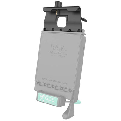 GDS® Vehicle Dock Cup with Cable for Samsung Tab A 8.0 (2018) SM-T387 - RAM-GDS-DOCKT-SAM40-AUD1U - OC Mounts