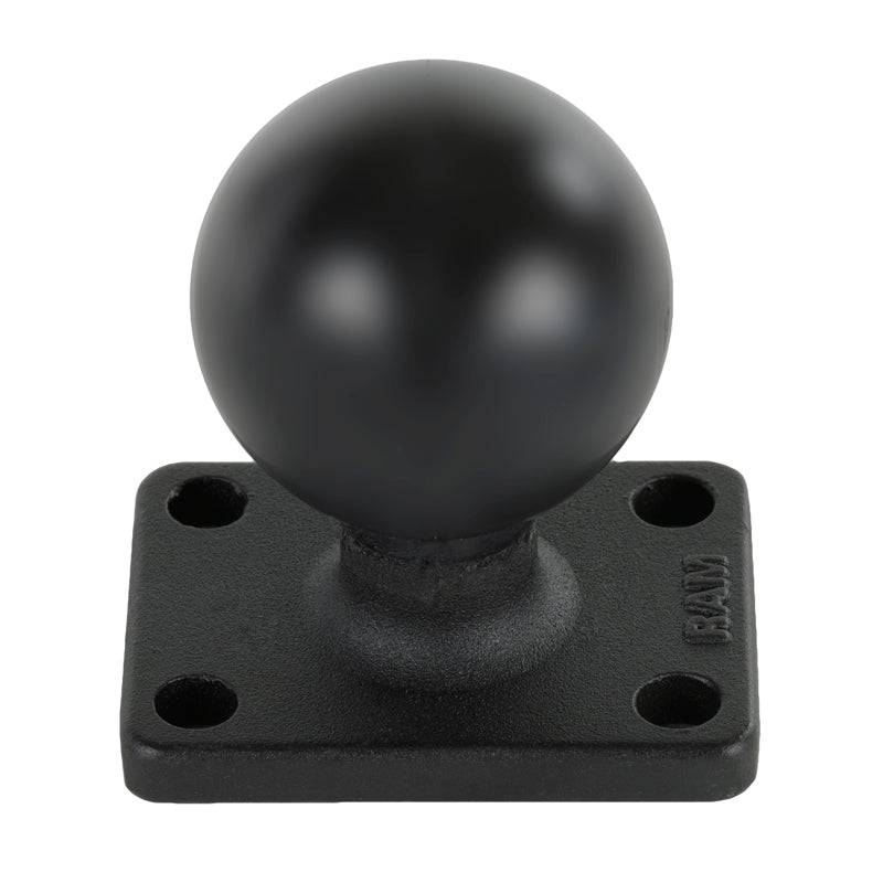 RAM® Ball Base with 1" x 2" 4-Hole Pattern - RAM-202U-1525 - OC Mounts