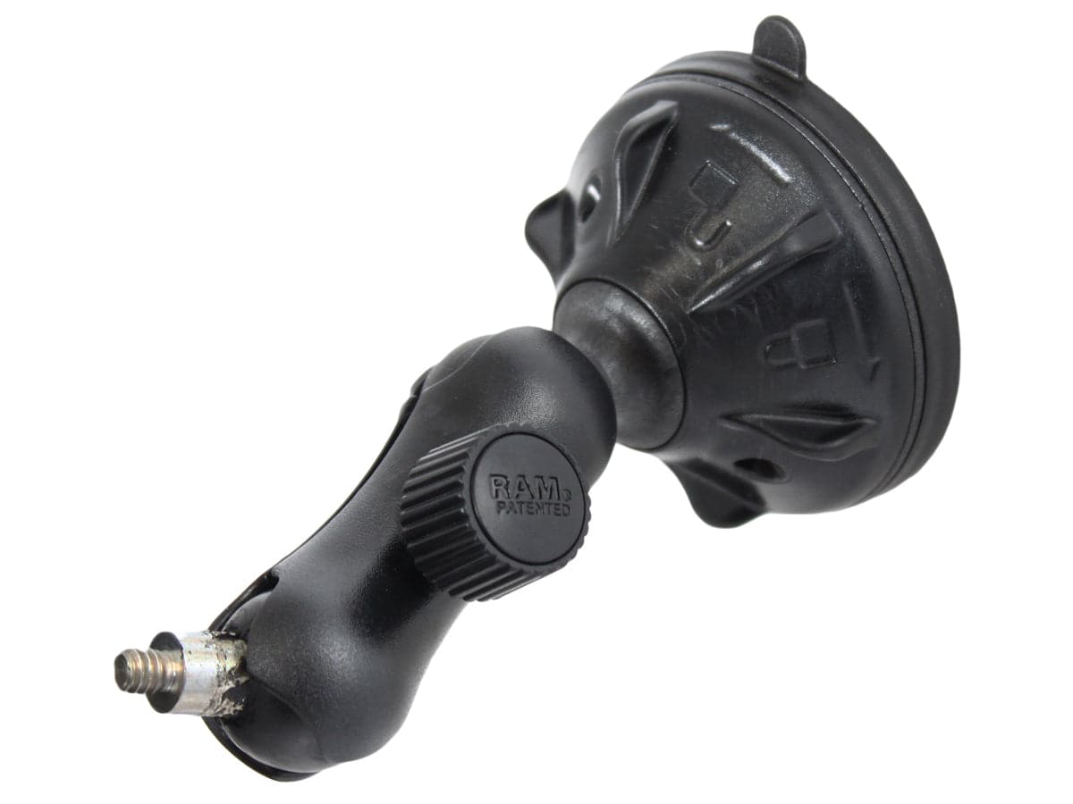 RAM® Twist-Lock™ Low Profile Suction Mount with 1/4"-20 Stud - RAP-B-166-1-237U - OC Mounts