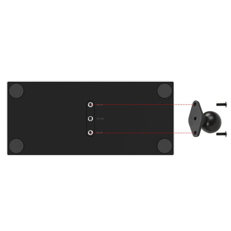 RAM® Wheelchair Arm Mount for Xbox Adaptive Controller - RAM-238-WCT-2-MS2 - OC Mounts