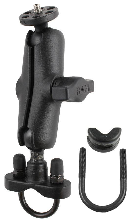 RAM® Handlebar U-Bolt Mount with 1/4"-20 Threaded Stud - RAM-B-231Z-366U - OC Mounts