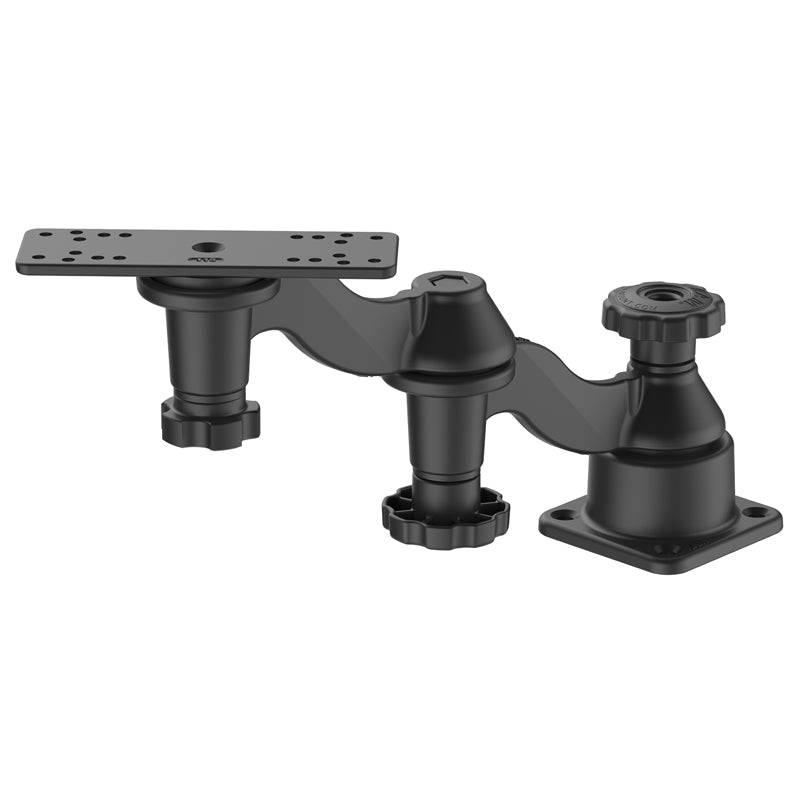 ram mounts for fish finders RAM, Single Swing Arm Mount Horizontal length arm RAM Mount Double 6" Swing