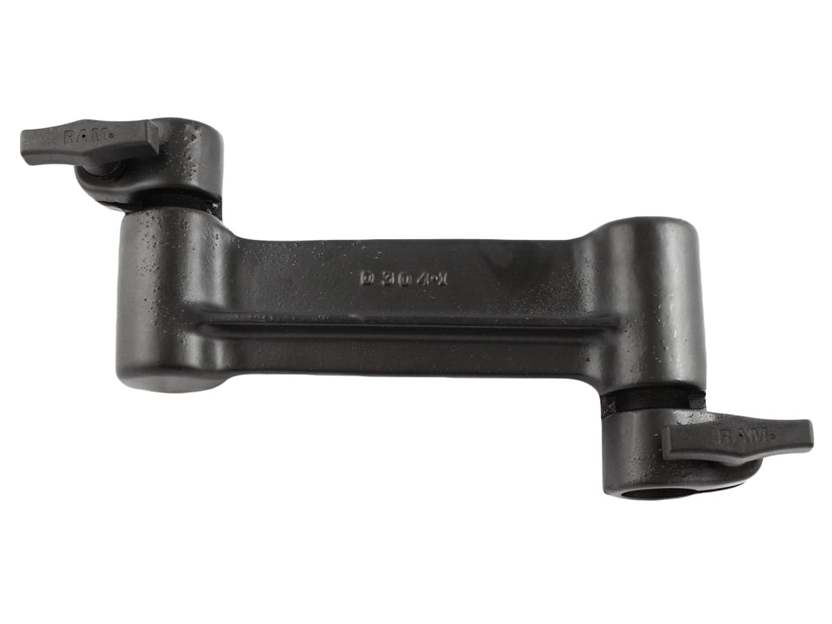 RAM® Swing Arm Extension with Two 1" NPT Holes - RAM-D-261-DHDHU - OC Mounts