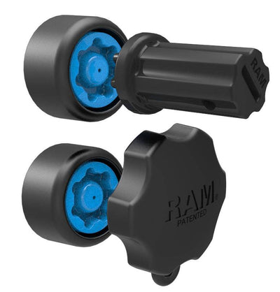 RAM® Pin-Lock™ Security Kit for C Size Socket Arms and Gimbal Brackets - RAP-S-KNOB5-GU - OC Mounts