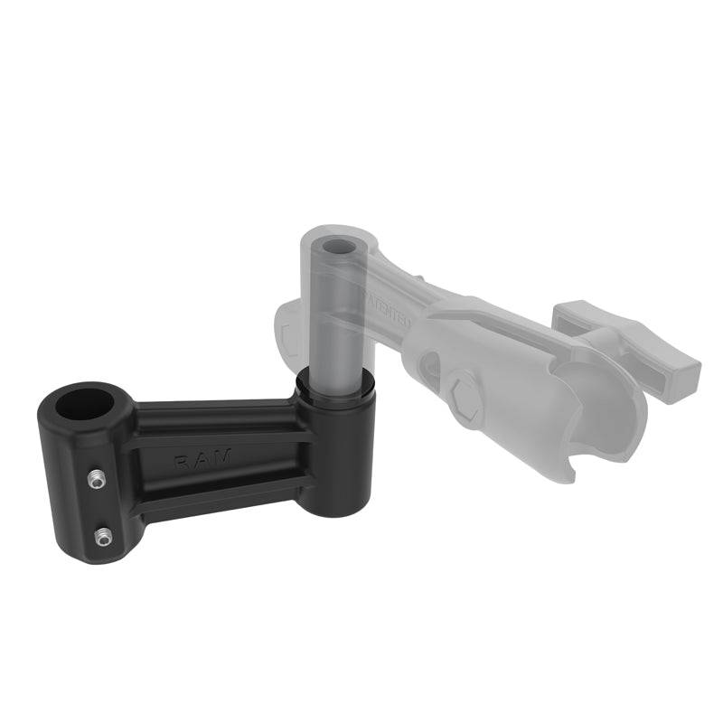 RAM® Short Swing Arm Extension with 1/2" NPT Post and 1/2" NPT Hole - RAM-261-CPCHU - OC Mounts