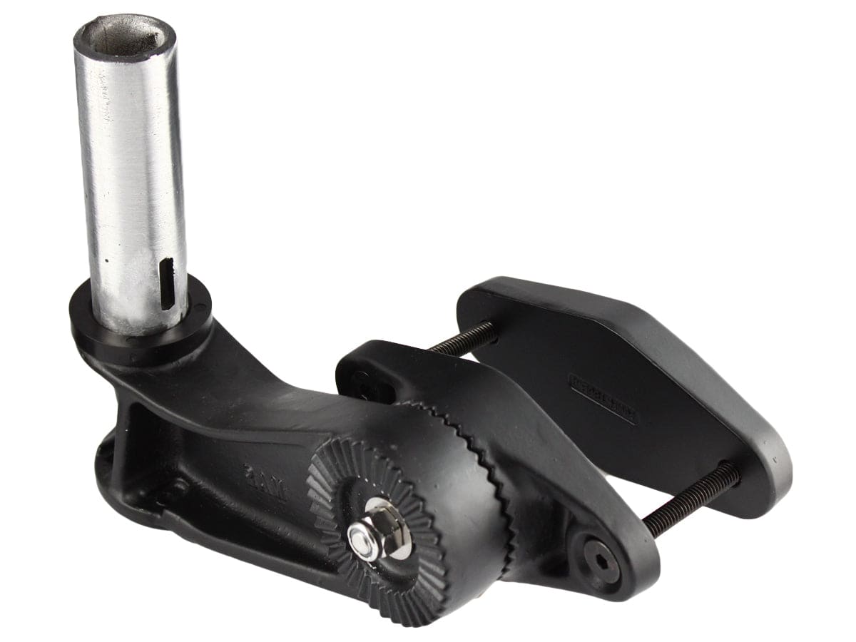 RAM® 4" Square Post Clamp Ratchet Base with 1" NPT Post - RAM-D-247U-4P1 - OC Mounts