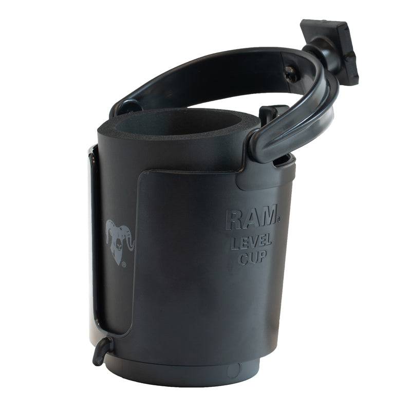 RAM® Level Cup™ Drink Holder for RAM® Stack-N-Stow™ Bait Board - RAP-395W-132U - OC Mounts
