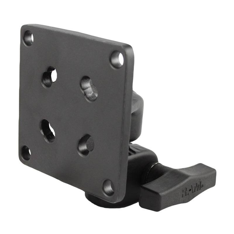 RAM® 75x75mm VESA Plate with 1/2" NPT Hole - RAM-2461HU - OC Mounts