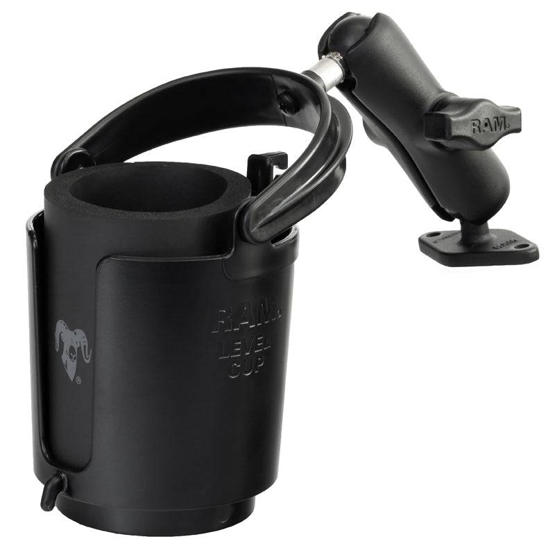 RAM® Level Cup™ 16oz Drink Holder with Diamond Base - RAM-B-102-132U - OC Mounts