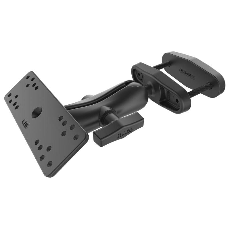 RAM® Universal Marine Electronic Mount for Square Posts up to 3" Wide - RAM-111-247U-3 - OC Mounts